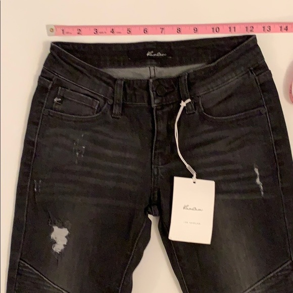 VICI KanCan piped Moto jeans - Picture 5 of 9